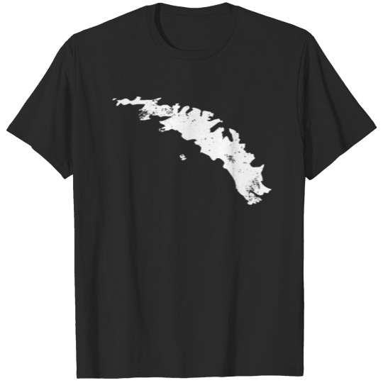 South Georgia Plain Map T-shirt
