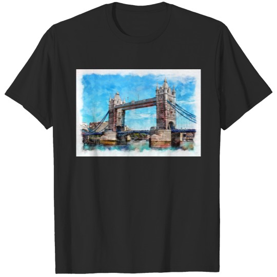 England tower bridge gift idea gift present T-shirt