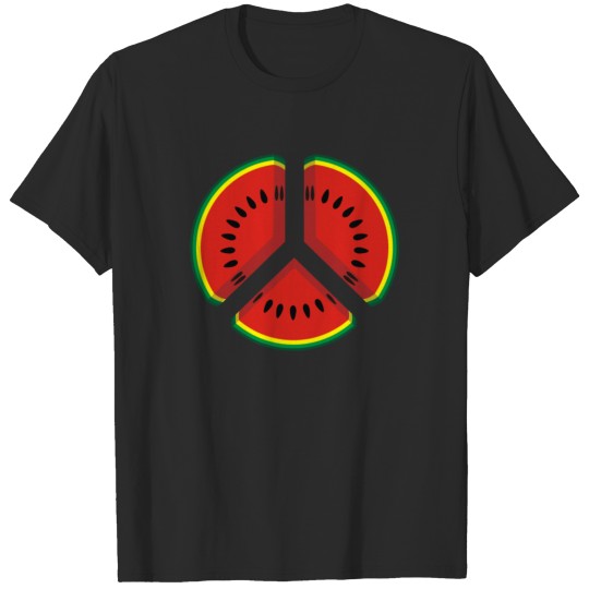 Watermelon Peace Sign T-shirt