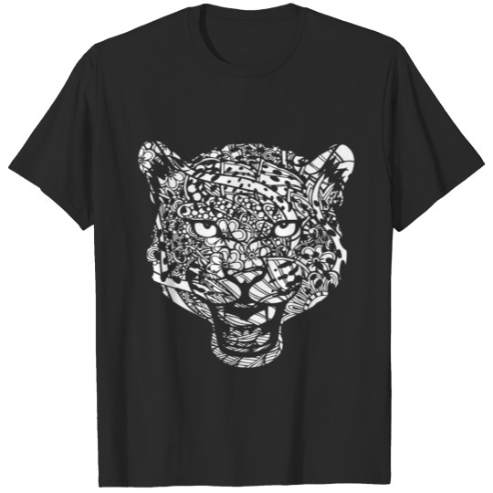 Leopard Floral Pattern Shirt T-shirt