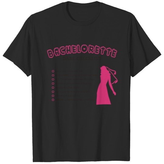 Bachelorette Party Team JGA Bride Gift T-shirt