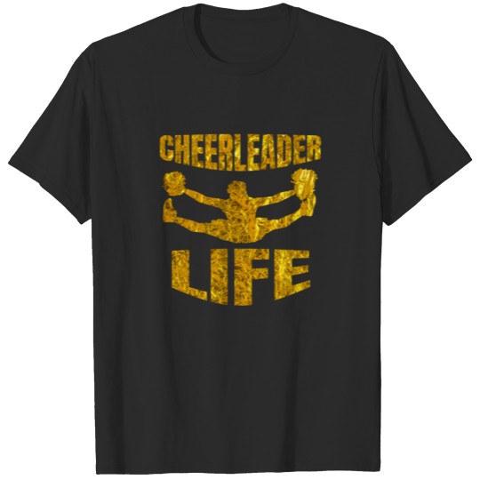 Cheerleader Life Gold 1 T-shirt