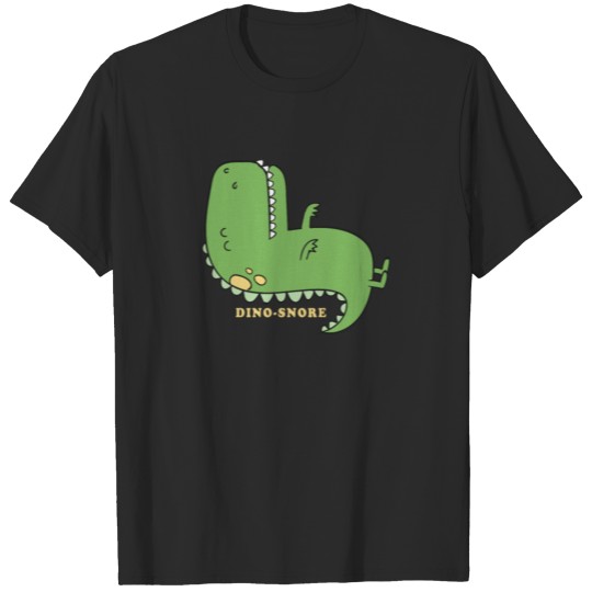 Dino Snore - Sleeping Dinosaur T-shirt