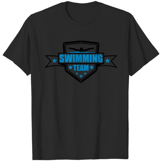 swimming team crew competition swim swimmer club t T-shirt