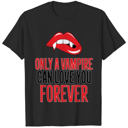 Halloween vampire love T-shirt