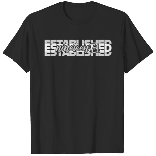 Established nineteen74 T-shirt