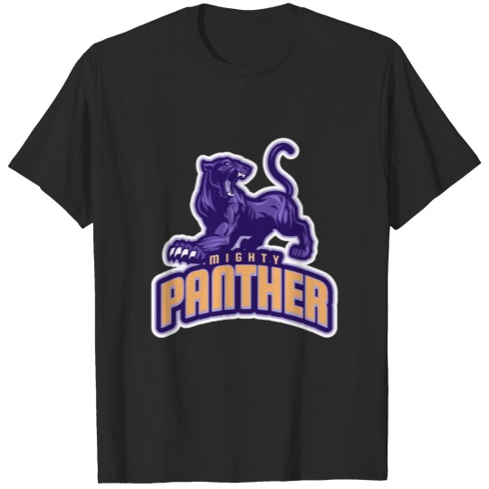 Mighty Black Panther Animal Sport T-shirt