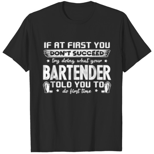 Proud To Be A Bartender T-shirt