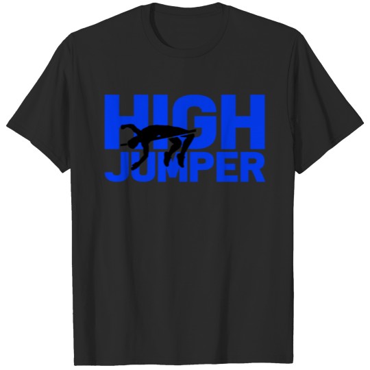 High jumper high jump pole vault gift T-shirt
