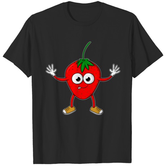 Strawberry Cartoon T-shirt