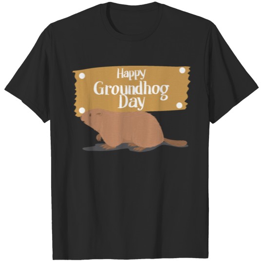 Happy Groundhog Day T-shirt