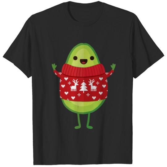 Avocado Merry Christmas T-shirt