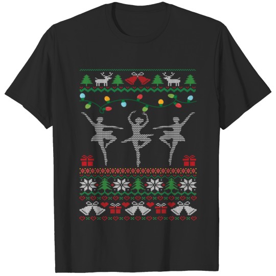 Ballerinas Ugly Christmas Sweater T-shirt