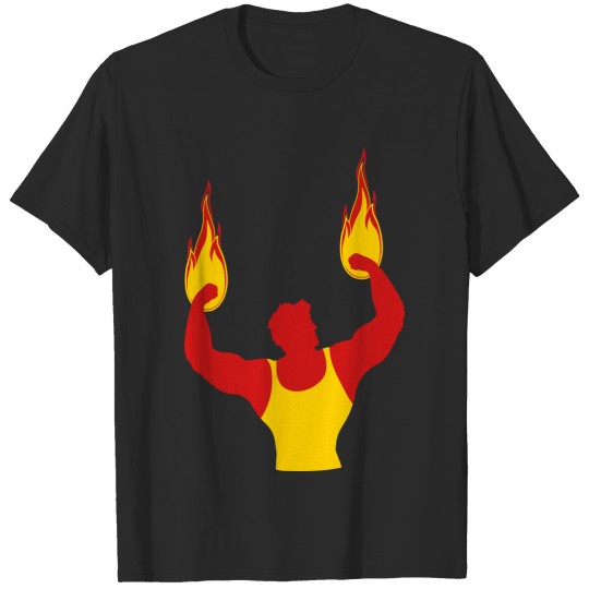 fitness sport muscles bodybuilder hero magical sup T-shirt
