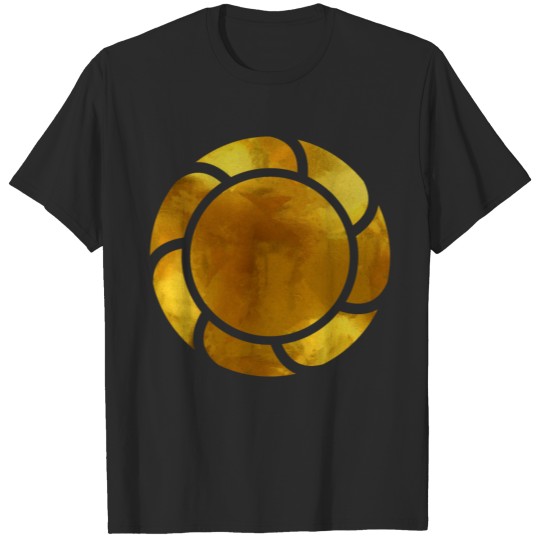 CIRCLES KREISE GOLD 12 T-shirt