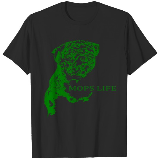 mops green T-shirt