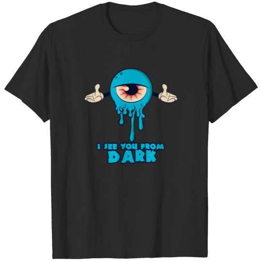 Monster Eye Blue T-shirt
