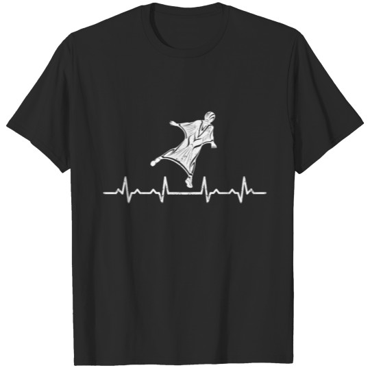 Heartbeats Wing suit Heart Rate T-shirt