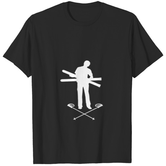 SKI DRIVER SILHOUETTE - HOODIE T-SHIRT MEN WOMEN T-shirt