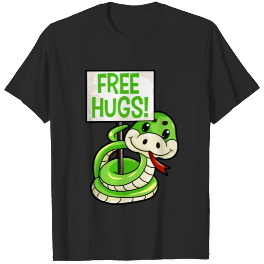 Snake Free hugs T-shirt
