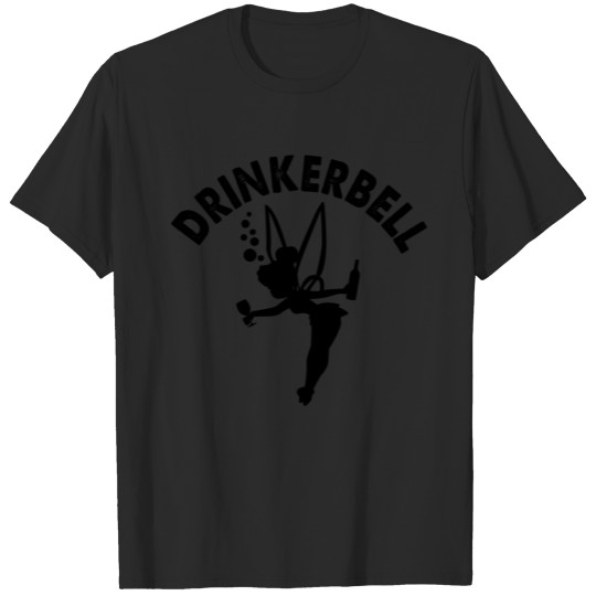 Drinkerbell wine women gift T-shirt