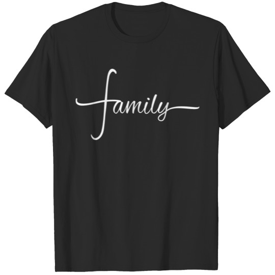 family white T-shirt