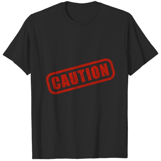 Caution Stamp T-shirt