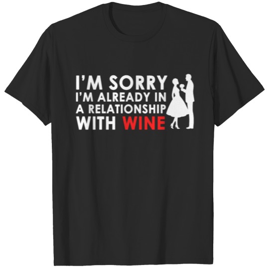 Wine drinking T-shirt