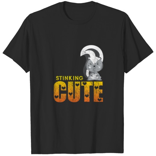 Sweet Skunk Animal Animal Welfare Men Gift T-shirt