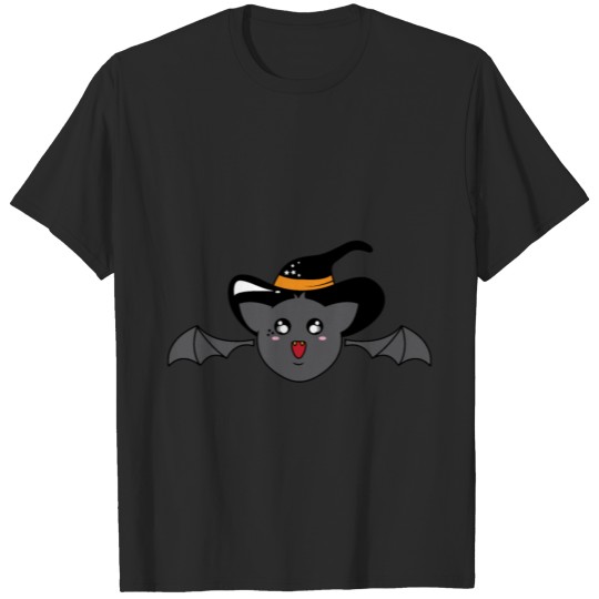 Halloween Bat Cartoon T-shirt
