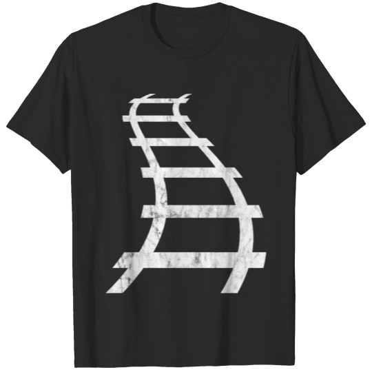 train tracks T-shirt