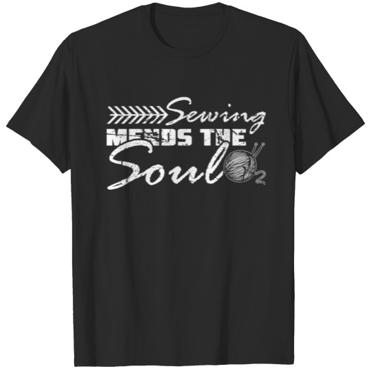 Sewing sewer soul T-shirt