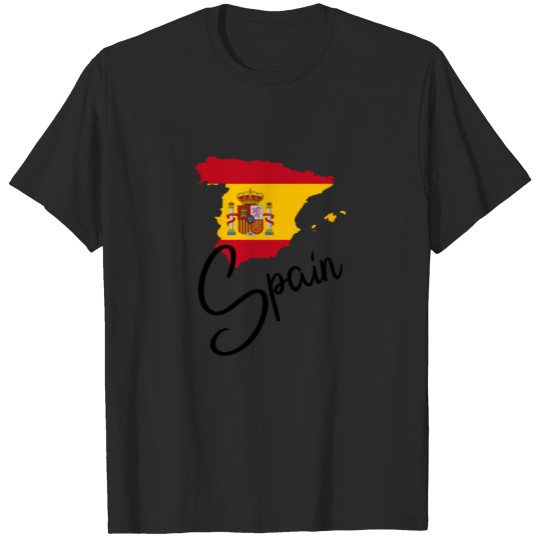 Spain - Espana - National Flag - Landscape - Euro T-shirt