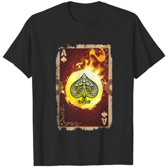 Poker's Spade Card T-shirt