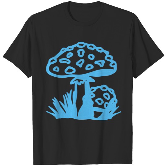 Abstract Magic Mushroom Shroom Design T-shirt