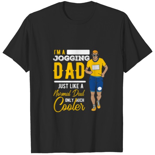 Jogging cool dad - gift T-shirt