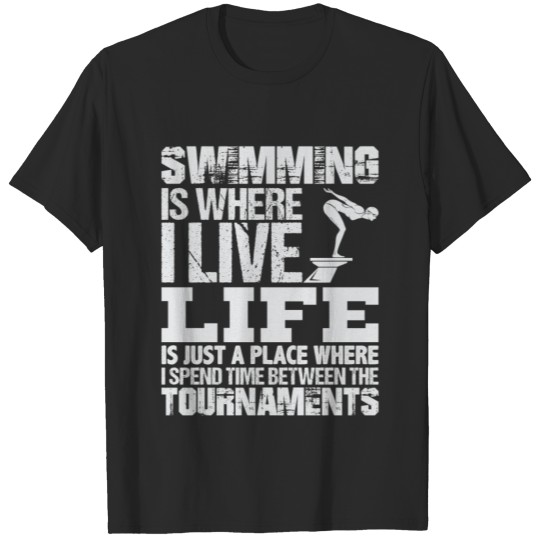 Swimming Gift T-shirt