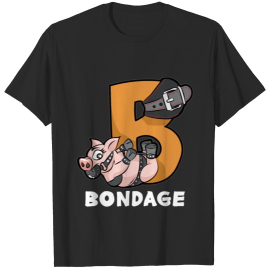 Bondage BDSM sadomaso Domination Slave Master Kink T-shirt