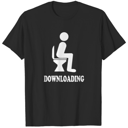 Downloading T-shirt