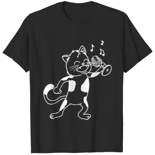 Music Cat Party DJ T-shirt