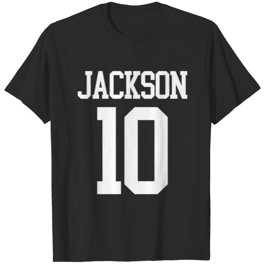 Jackson Jersey Number T-shirt