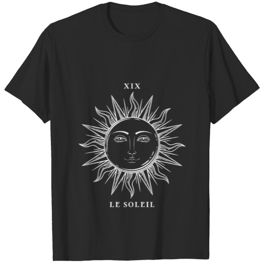 XIX LE SOLEIL Sun Tarot Card Arcana Fortune Gift T-shirt