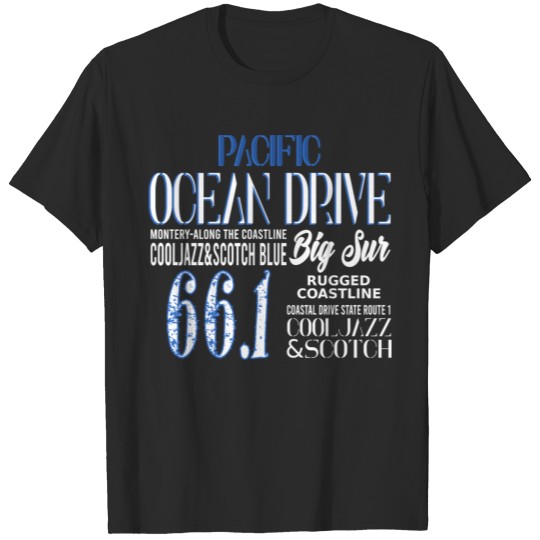 Cool Jazz & Scotch 'Pacific' 'Mojo Design' Tee T-shirt