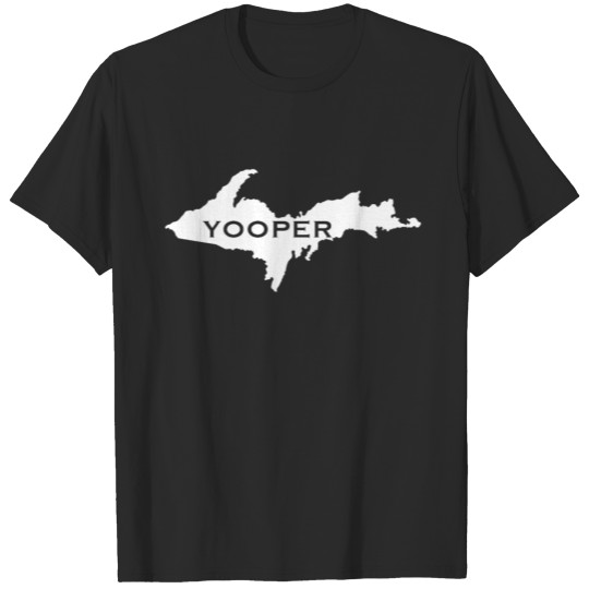 UP Yooper print for Yoopers from MI Michigan T-shirt