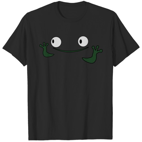frog face with sticky feet cute T-shirt