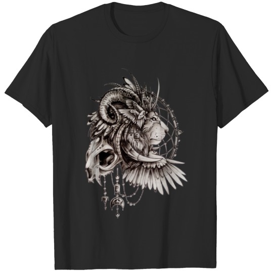 satanic ram horn png T-shirt