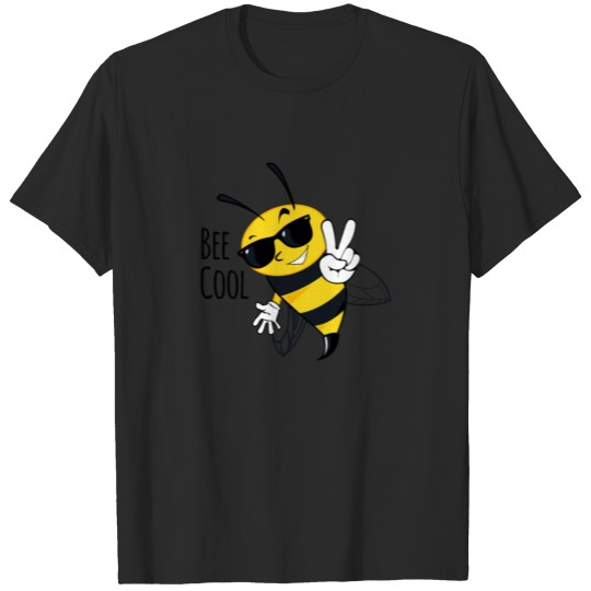 Bee Cool, Bee, Insect, Bumble Bee T-shirt