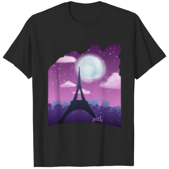 Starry Night in Paris T-shirt