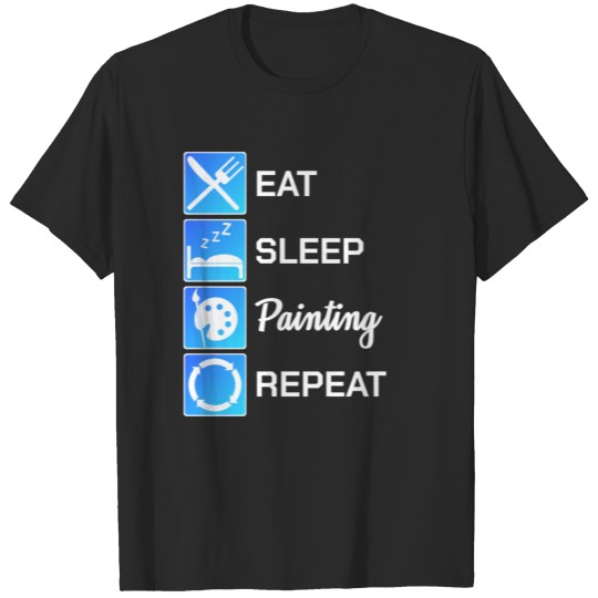 Painting Painter Drawing Artwork Colorful Art Gift T-shirt