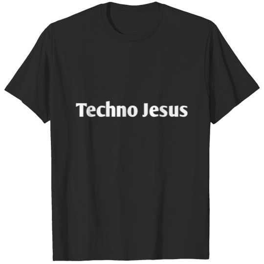 techno jesus T-shirt